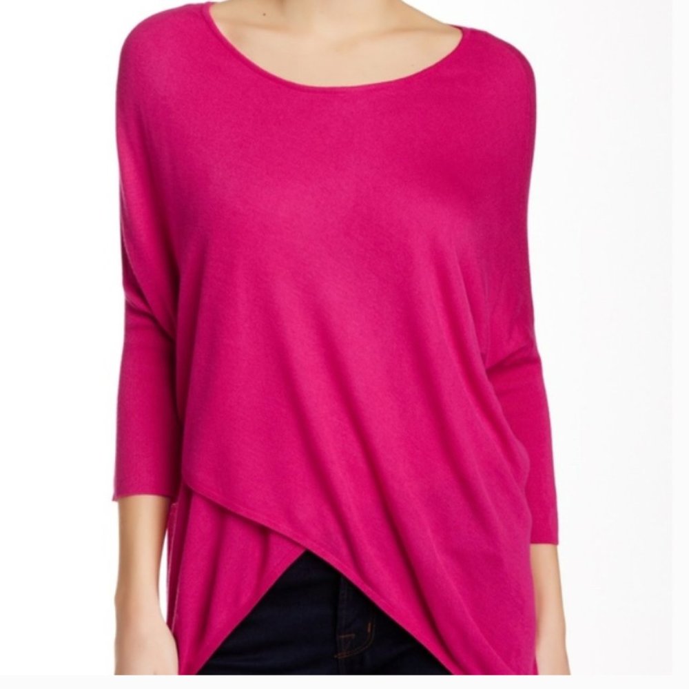 Brand New Women's 1.State Cross Front Gardenia Sweater Size Large